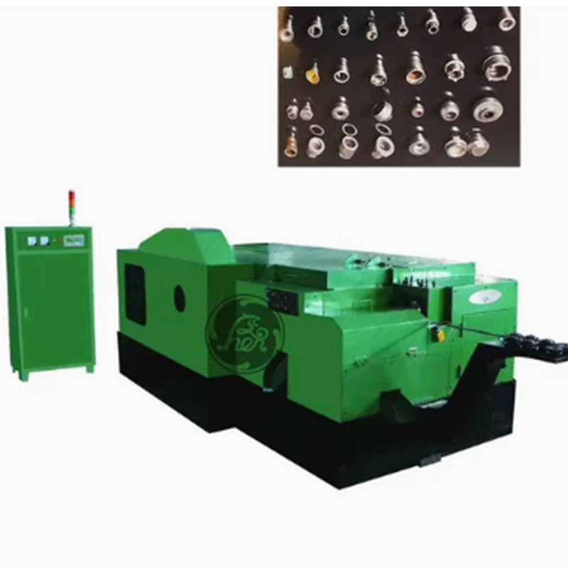 Високошвидкісна багатостанційна машина для формування гайки